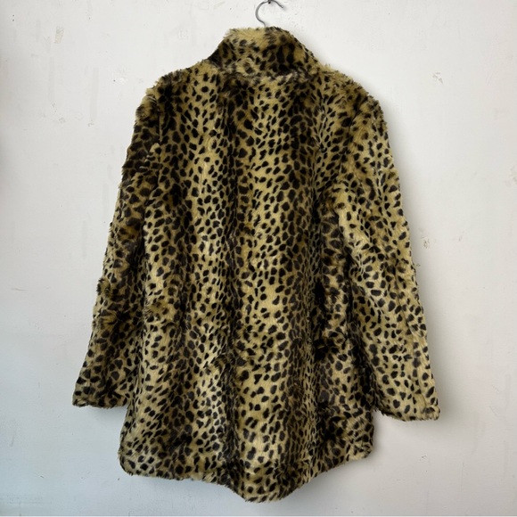 ASOS cheetah coat size 6 - Picture 4 of 4